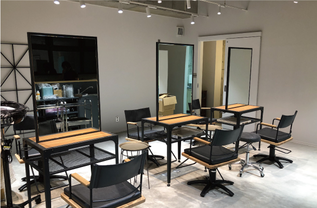 美容院(浜松)店舗内装工事